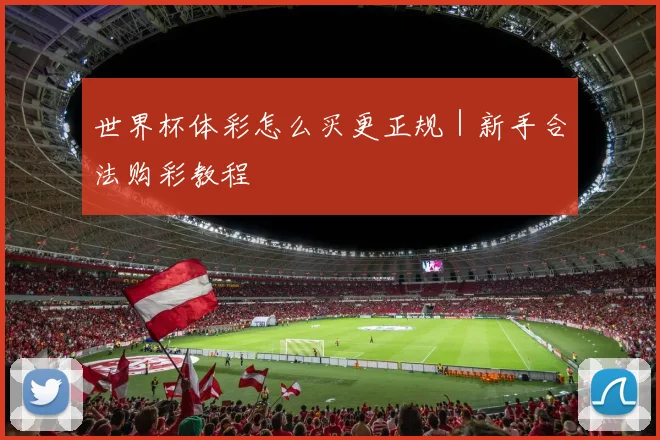 世界杯体彩怎么买更正规｜新手合法购彩教程
