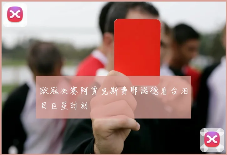 欧冠决赛阿贾克斯费耶诺德看台泪目巨星时刻